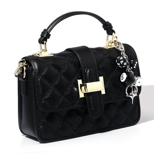 Image of 8 Ball Dice Charm Keychain - Cute Bag Purse Handbag Accessories - Y2K Aesthetic Key Chain for Women Men