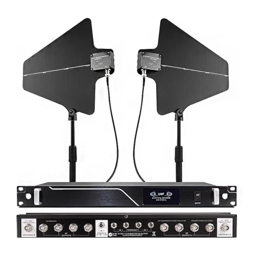 Sistema di Distribuzione Dell'antenna Wireless Uhf 1600m, 8 Canali Amplificatore