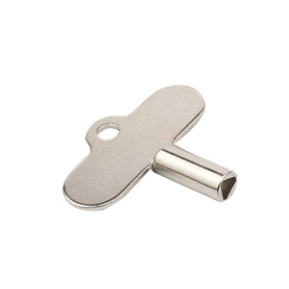 Steel Water Meter Key, With 4 Way Utility Key, T Handle Ergonomic Design, Key Wrench Tool For Turn on Off Water Meter Valves (Yellow