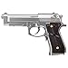Cool Hand Wood Grips for Beretta 92/96 Full Size, 92 fs, m9, 92a1, 92 INOX, Screws Included, Checkered Texture (Brown 2)