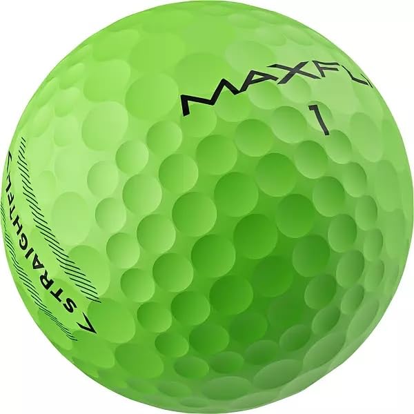 Amazon.co.jp: 2025 Maxfli(マックスフライ) ゴルフボール Straightfli