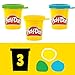 Play-Doh Disney Junior Mickey Mouse Clubhouse, On-The-Go Garage Mickey Mouse Playset, Arts & Crafts Preschool Toys for Kids 2+