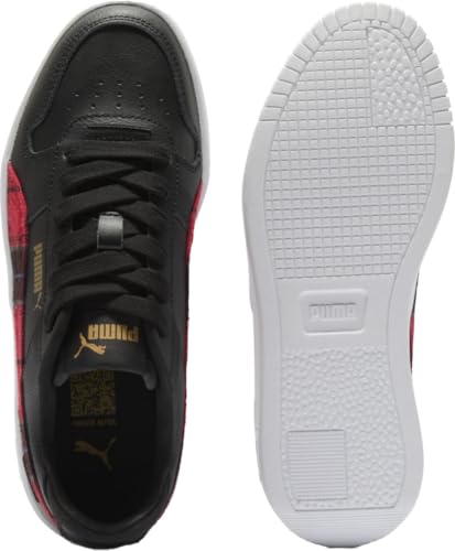 PUMA Shoes Carina Mid Sneaker, 6.5 US Unisex Big Kid, Black Gold4