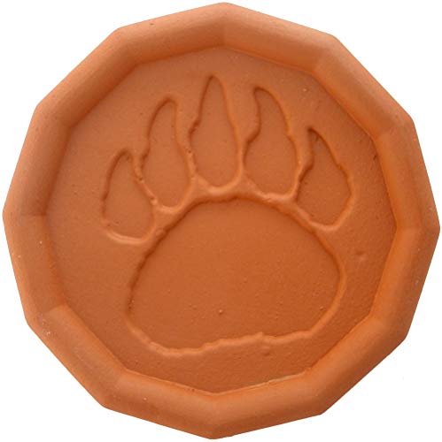 Jbk Pottery Brown Sugar Savers - New Designs (Bear Paw Print) #TOP24