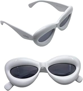 نظارة شمسية للاطفال من الجنسين بتصميم جديد و شكل رائع تريند لون ابيض