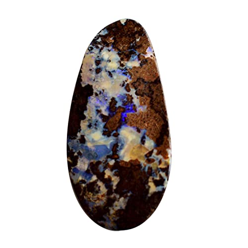 Opale de feu boulder, pierre naturelle 38mm pour pendentif bohème chic