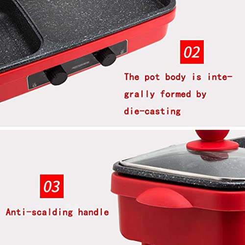 Máquina Multifuncional YYDS para Cocina en Vidrio Rojo miniatura 3