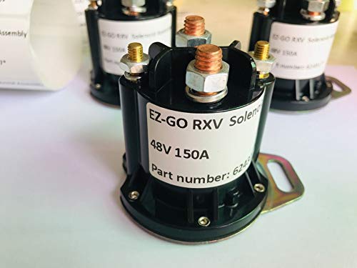 Dr.Acces Solenoide de carrinho de golfe para carrinho de golfe elétrico EZGO RXV, 48V 150A, 4 termin