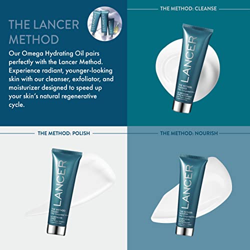 Lancer Skincare Omega Hydrating Oil With Ferment Complex, Daily Facial Oil Moisturizer, 1 Fl Oz #TOP2