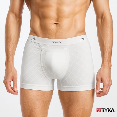 Image of TYKA Seamless Supporter Trunk (Inner wear) (Off White)
