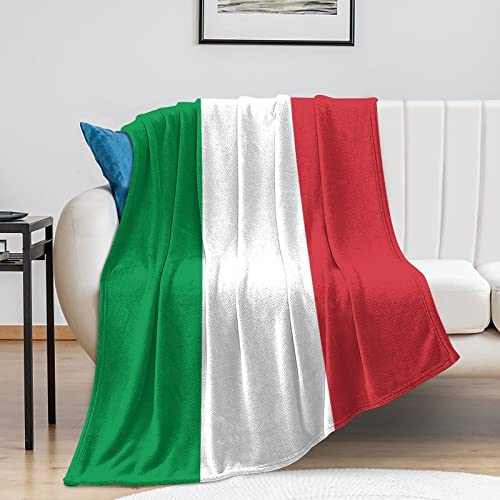 Couverture en flanelle drapeau Italie plaid canapé antistatique - 2