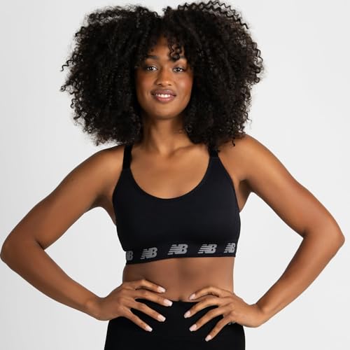 New Balance Keyhole Sports Bra, 3 Pack, Sostén Deportivo, Yoga Cami, Moisture-Wicking4
