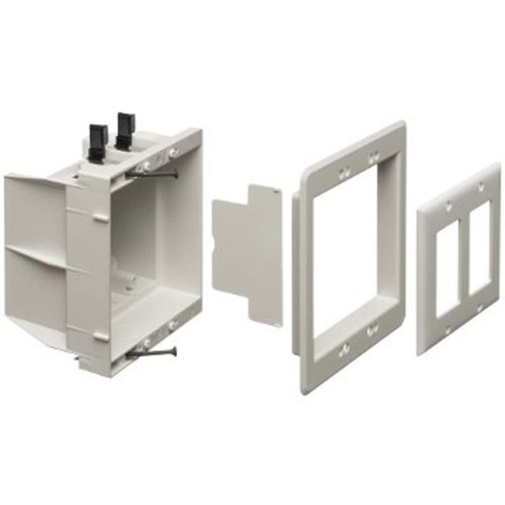Arlington DVFR2W-1 Recessed Outlet Box