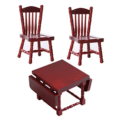 GOOHOCHY 1 �Z�b�g �h�[���n�E�X �܂肽���݃e�[�u�����`�F�A�Z�b�g table desk �h�[���n�E�X�̃_�C�j���O�e�[�u�� �h�[���n�E�X�~�j�`���A�I�[�i�����g �~�j�`���A���f��