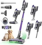 Redroad Cordless Vacuum Cleaner 60,000Pa,70 Min 150,000PRM Vacuum Cleaner, 18-Layer Filtration Vacuum, Self-Standing Vacuum Cleaners for Home with 1600ml Cup for Pet Hair Carpet Hardwood Floor Car X18