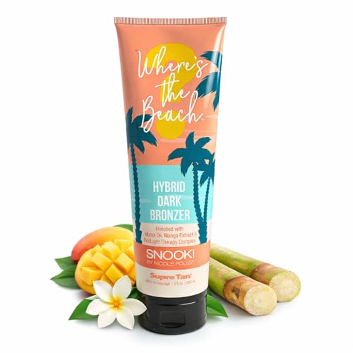Snooki Wheres the Beach Hybrid Dark Tanning Bronzer 9oz