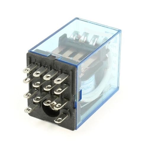 Relais de puissance électromagnétique HH54P AC 12V haute conductivité 14 broches