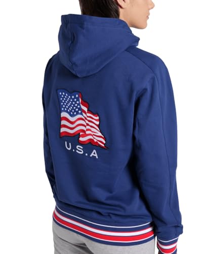 Sweatshirt à capuche mixte Arena hoodie coton fleece pullover regular