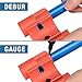 iCrimp CRQ03 Debur & Depth Gauge Tool for Push-Fit Fittings, Disconnect Tool for Push to Connector Fittings