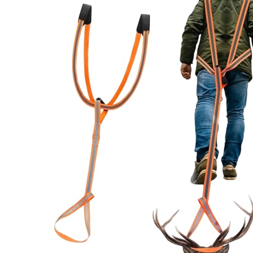 Sangle de traînée pour cerf : fini le mal de dos lors de vos chasses