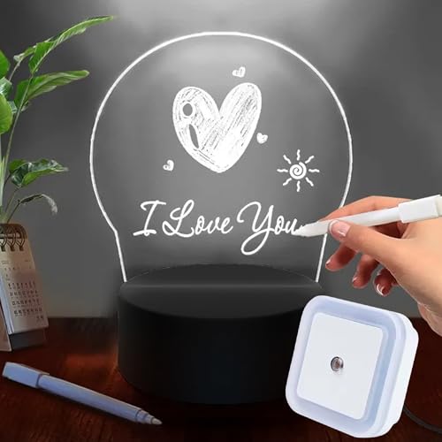 Image of D´ America Personalized Baby Gifts for Girls & Boys – 7 Colors Night Light for Kids – Nursery Decor for Bedroom – Toddler Gifts Night Lamp – Perfect for Christmas & Birthday