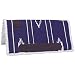 Tough 1 Tough-1 square Saddle Pad/fleece Bottom, Darkpurple/black/Cream