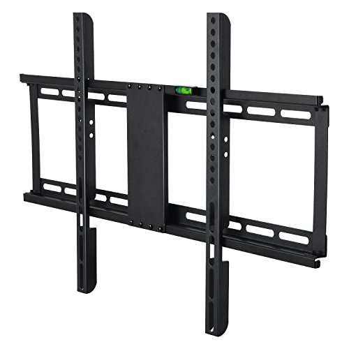 MODERN LIFE Soporte de Pared Fijo para TV de 32-70 Pulgadas (81-178cm),Ultra Delgado,VESA 100x100-600x400, Carga 95kg, para Televisores de Pantalla Plana LED LCD Plasma Curvada, con Nivel de Burbujas