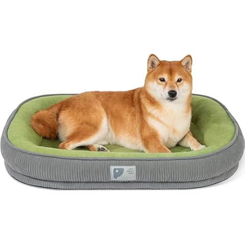 Orthopedic Dog Bed for Medium Dogs,Dog Sofa Bed with Egg Crate Foam Four Sided Bolster Dog Couch Beds with Removable Cover & Non-Slip Bottom XL Cover