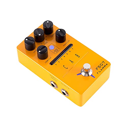 FLAMMA FS06 Pédale De Préampli Pédale D'effets De Guitare Numérique