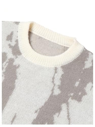 Men's Y2K Graphic Baggy Sweater Aesthetic Oversized Sweaters Unisex Crew Neck Knit Pullover Tops Streetwear3