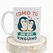 Imagen de MUGFFINS taza enamorados Como tú no hay ningüino en Español