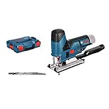 bosch stichsäge gst 150 ce Lieferumfang: GST 12V-70, 2x Sägeblatt, Gleitschuh, Spanreißschutz, Schnitttiefe in Holz: 70 mm, L-BOXX