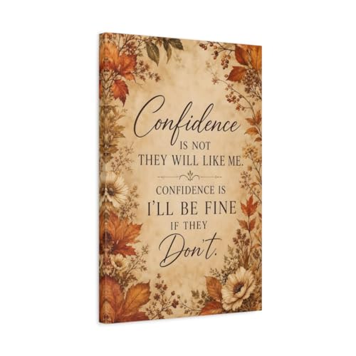 Affiche Nature Confidence vintage pour aménager un coin bureau chaleureux