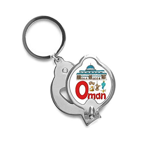Coupe-ongles Oman motif national symbole manucure voyage