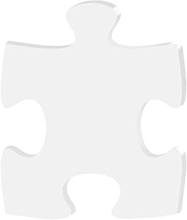 Puzzle Piece Router Templates, Clear Acrylic Router Template for Woodworking, 5mm Thick Charcuterie Inlay Template(Style 1: Puzzle Piece)