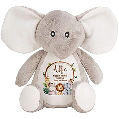 Hoolaroo Personalised Jungle Teddy Bear Gift Cover