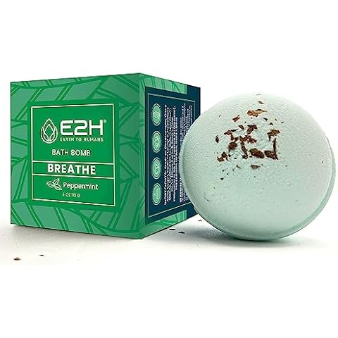 E2H Breath Bath Bomb - Peppermint Scent Cover