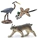 Safari Ltd. Great Lakes TOOB - Figurines of Mudpuppy, Dragonfly, Water Snake, Bat, Goose, Herring Gull, Blue Heron, Lynx, Sturgeon, Yellow Perch - Educational Toys for Boys, Girls & Kids Ages 3+