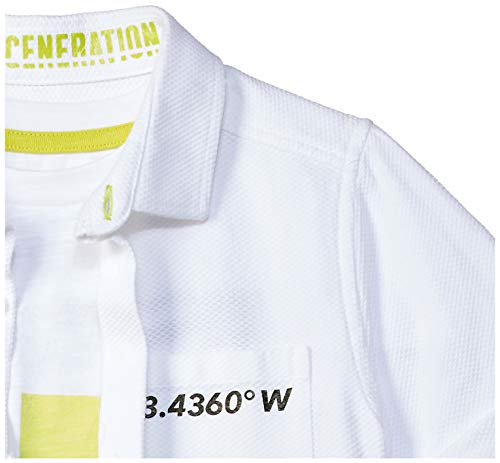 Image of Mothercare Solid Cotton Infant Boys T-Shirt (S21YB397-P)
