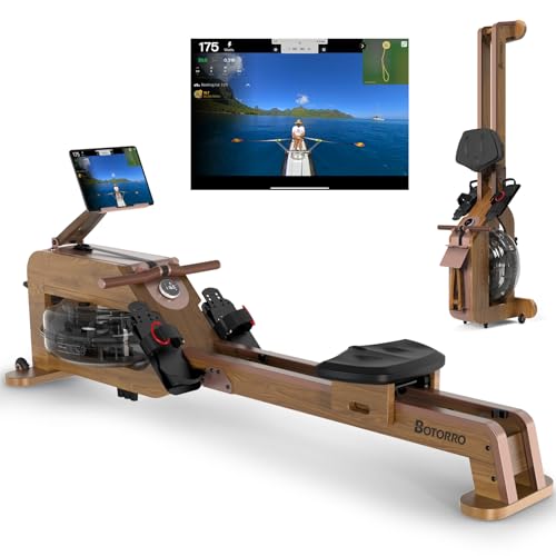 Water Rowing Machines for Home, Commercial Rower Machine, Max Loa...