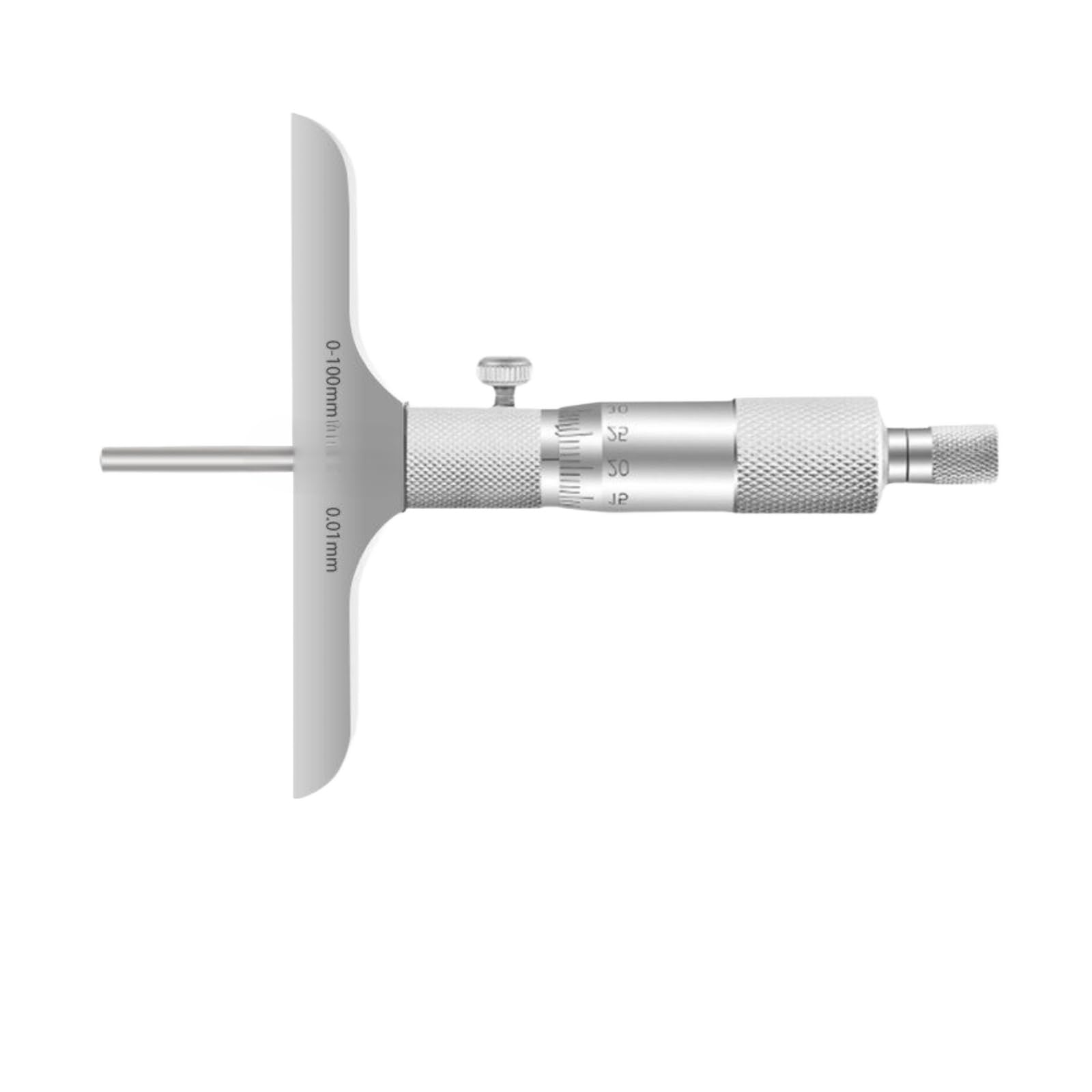Micrómetro exterior, 0-100 mm, 0-25-50-100, Resolución 0.01(0-100mm)