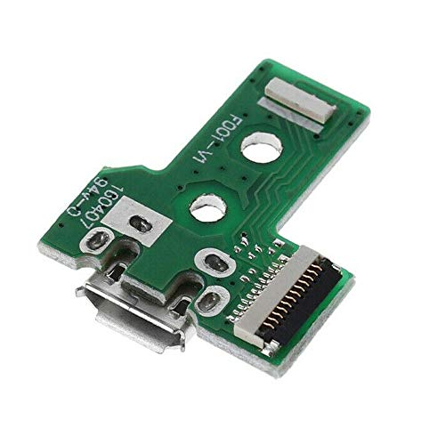 Image of MMOBIEL Controller Charging Port Replacement for PlayStation PS4 Full Series 12 Pin Flex Cable Incl (+) Screwdriver