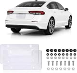 License Plate Camera Blocker, Transparent License Plate Cove...