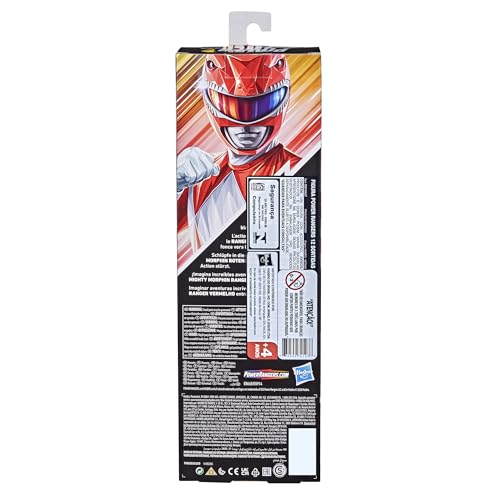 Power Rangers Mighty Morphin Ranger Vermelho - Figura de 30 cm - E8665 - Hasbro
