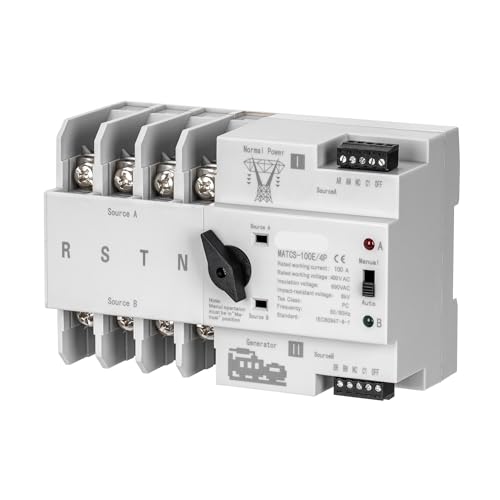 Interrupteur de transfert pour groupe électrogène MATCS-100E/4P 100A - 2