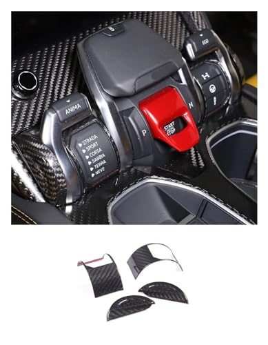 Bouton sport en carbone pour Lamborghini Urus | Personnalisation et style racing au quotidien