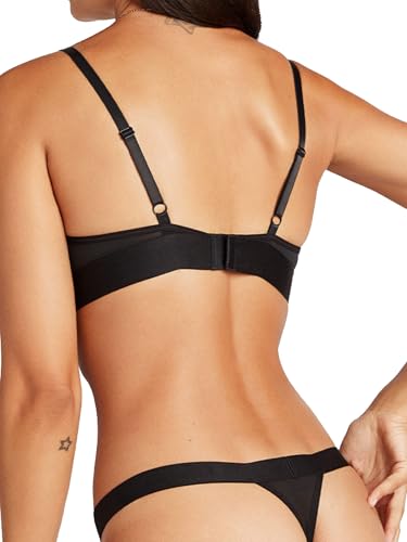 Negative Underwear – Sieve Thongs For Women – Minimal Cut in Subtly Sheer, Naturally Smoothing Belgian Micromesh - 3 Pack4