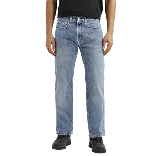 Image of Levi's Men's 505 Straight Fit Mid Rise Jeans
