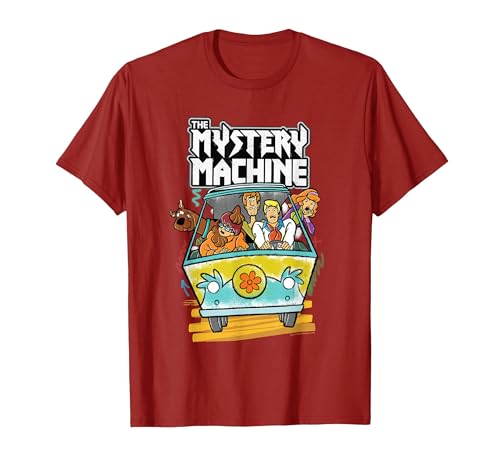 Image of Scooby-Doo The Mystery Machine T-Shirt, Men, Cranberry Red, 3X-Large