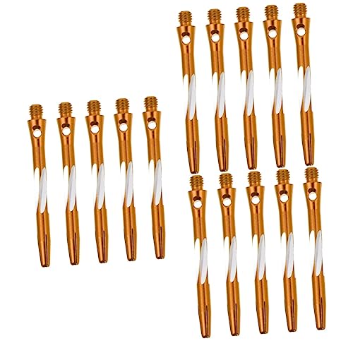 KOMBIUDA 3sets Dart Board Accessories Aluminum Alloy Shafts Shafts 2ba Thread Replacement 5pcs*3